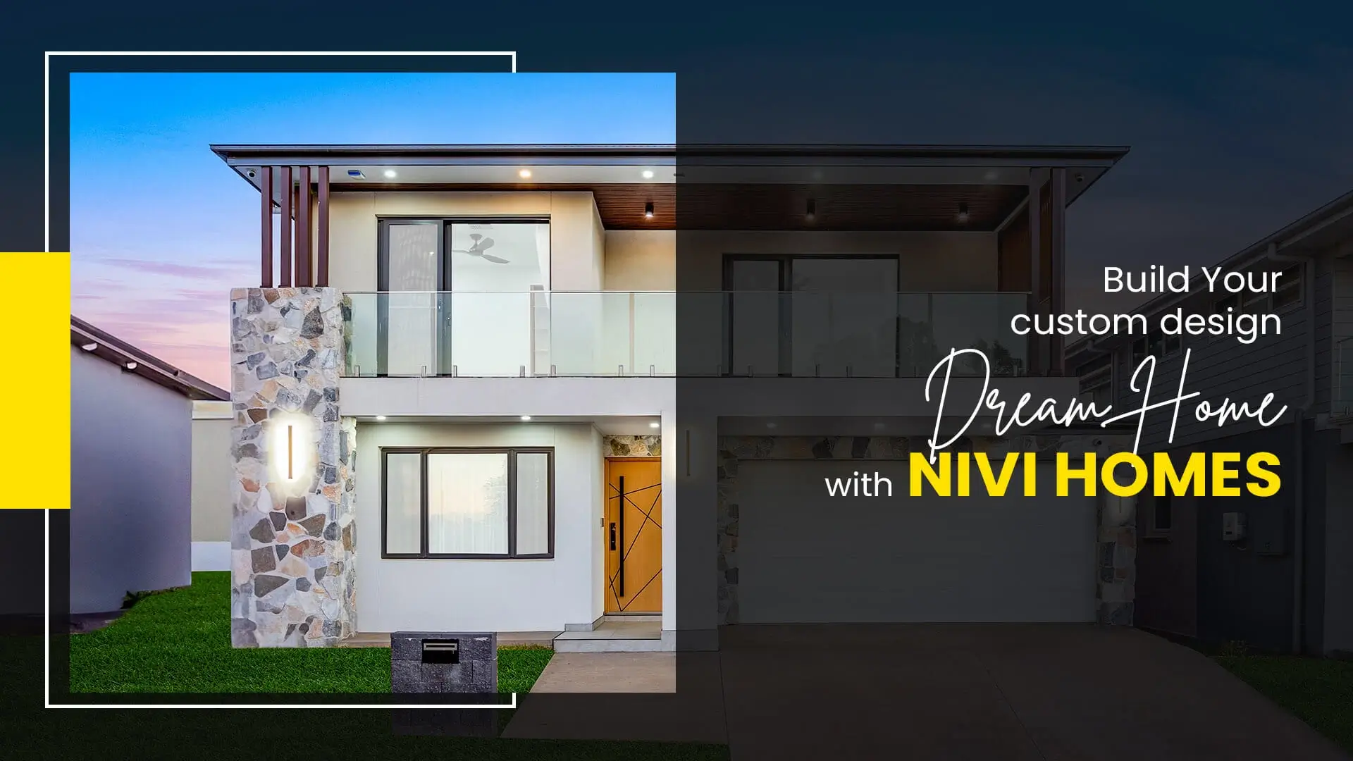 Nivi Homes duplex home facade